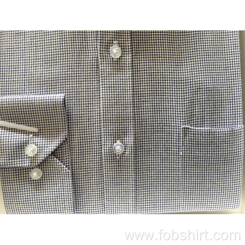 Cotton Yarn Dyed Shirts Cotton In Plus Business Shirt Factory
